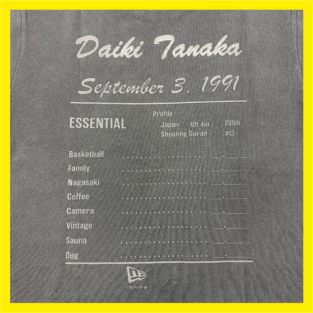 【田中 大貴選手コラボ】SR D LOGO SHORT SLEEVE 詳細画像 ‐ 9